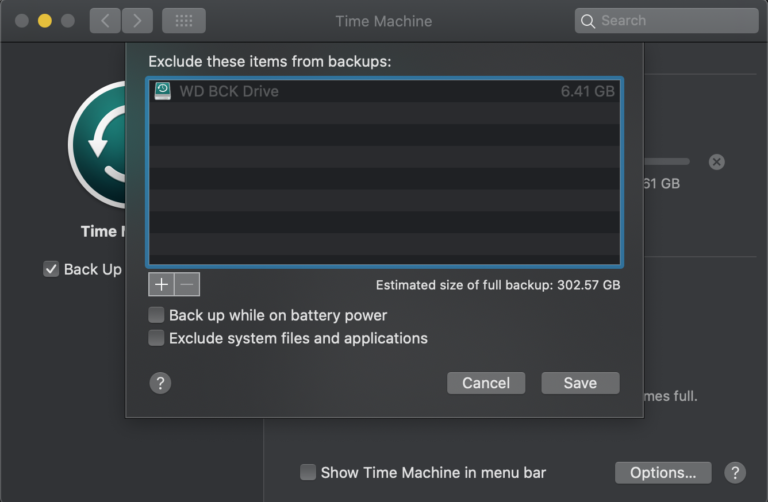install time machine on mac